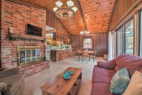 Higgins Lake House | < 3 Mi to Higgins Lake: Roscommon Cabin w/Deck