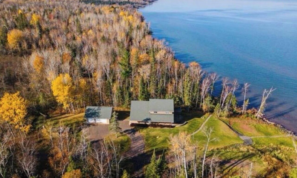 Port Wing House | A Private Oasis on Lake Superior with beach. Port Wing, WI
