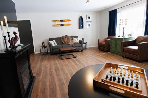 West Branch House | Clear Lake Retreat in West Branch & Game Room