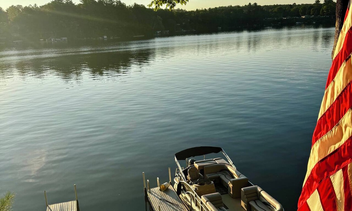 Newaygo Cottage | Cozy Waterfront Cottage - 2 private docks, kayaks, pedal boat, grill & firepit!