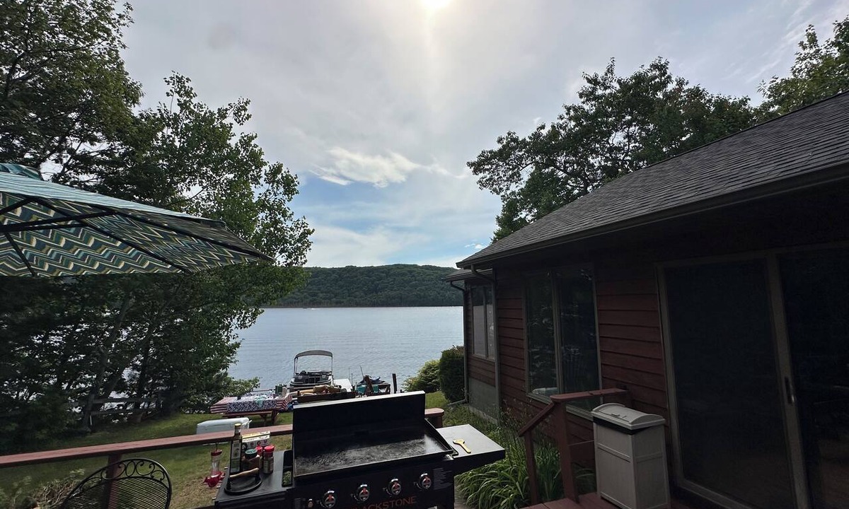 Brimley Cabin | Loon Hollow Escape on Monocle Lake with Private Dock & Bunkhouse