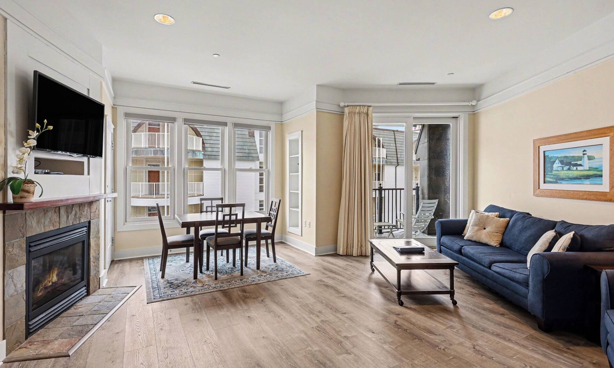 Bay Harbor Condo | Luxurious King Suite 364 in Bay Harbor, perfect for couples, with stunning village views.