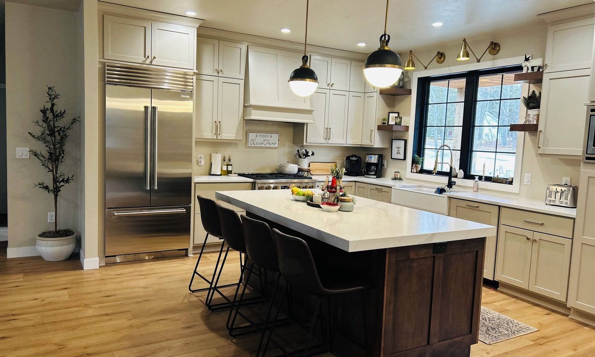 Sister Bay House | New construction coastal farmhouse-walk to town