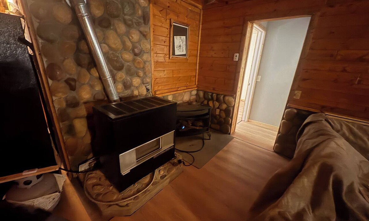 Carp Lake Cabin | Perfect 2-bedroom cabin with AC on paradise lake