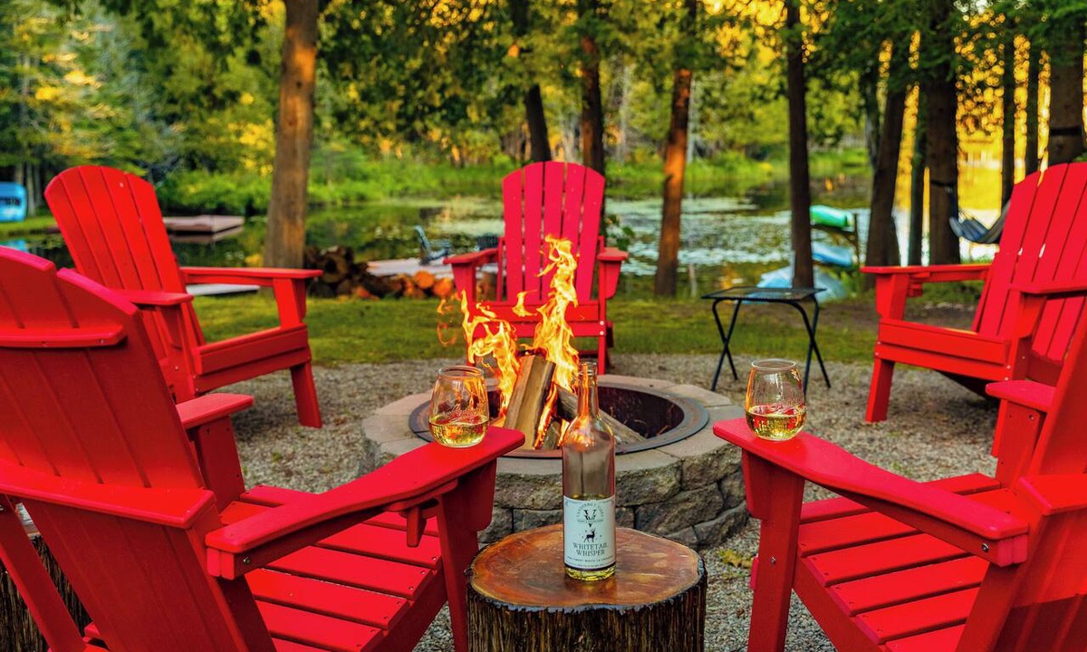 Wolverine House | Private Lakefront House, 15 feet to water, Kayaks, Game Room, Dog Friendly