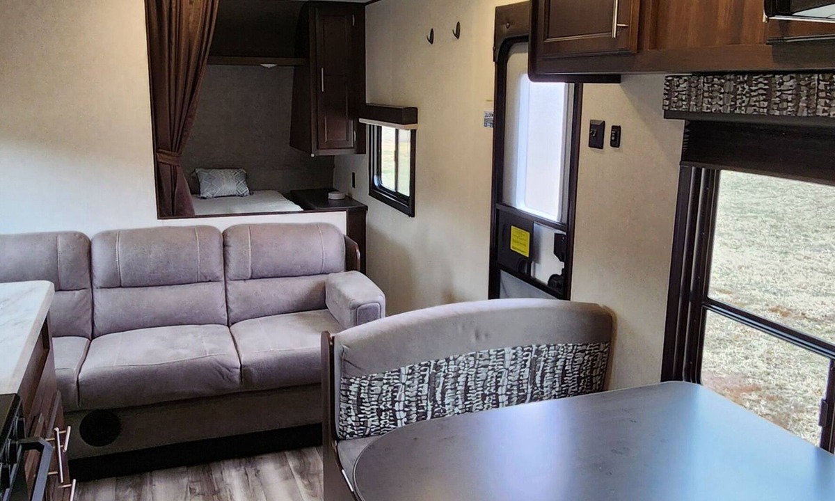 Oshkosh RV Rental | Private Paradise Camper Beach, Pond, Firepit