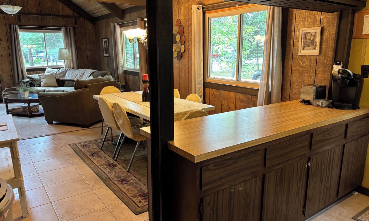 Houghton Lake Cabin | Rustic Retreat- This cabin in the woods is the perfect getaway!