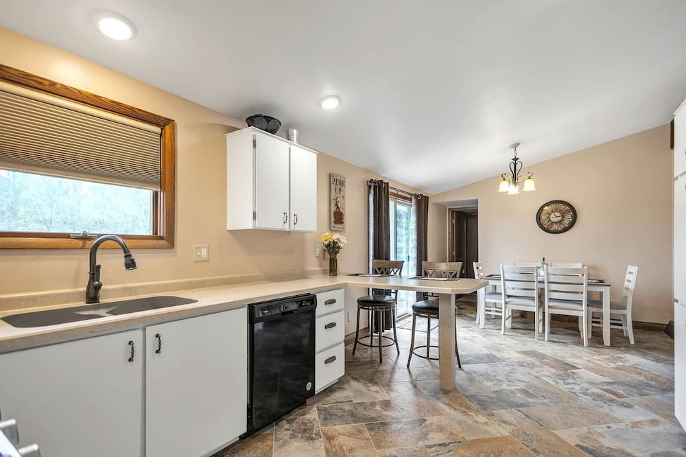 Little Suamico House | Serene Riverside Retreat with Air Hockey and Pool Table in Little Suamico, Wisconsin