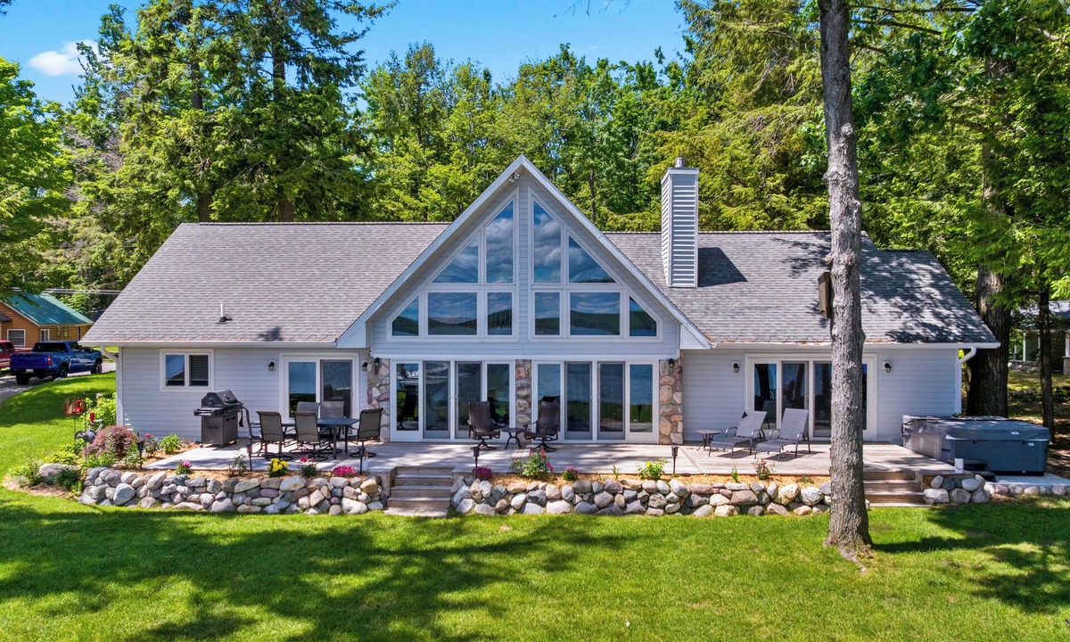 Gaylord House | Summer Availability! Newly Renovated 4 bedroom Lake Front Home on Otsego Lake MI