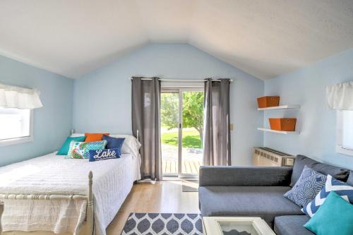 Oden Apartment | 'Tiny House Cottage 6' w/Dock on Crooked Lake