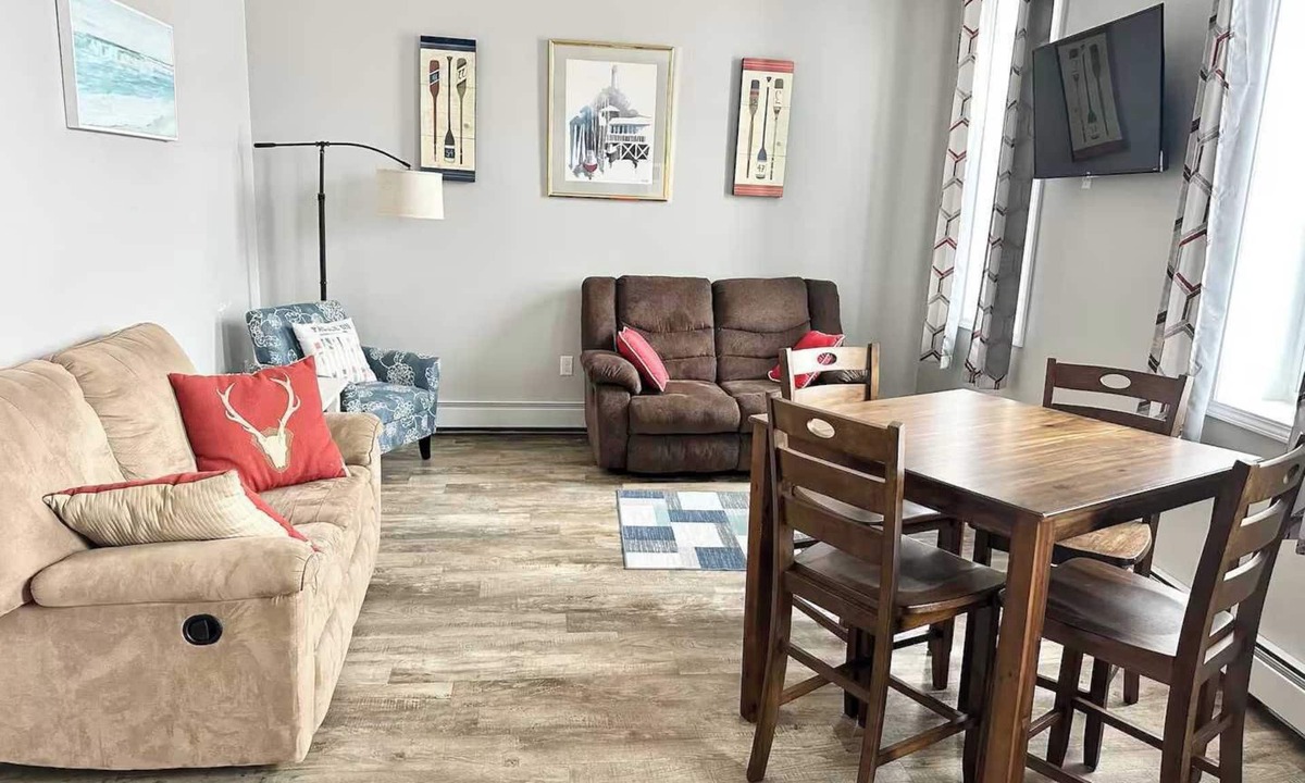 Munising Apartment | Upstairs Apartment in Downtown Munising