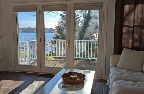 Saugatuck Condo | 1BR; 1 Bath Lakefront Apt; Dog-friendly! 1 Block from Downtown Saugatuck!