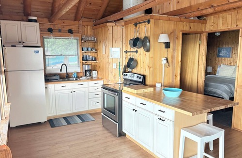Bear Lake Cottage | 2 Lakefront Cottages 158' of frontage on Bear Lake