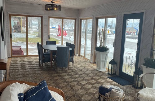 Pepin House | 2nd story hot tub w/lake views in ideal location