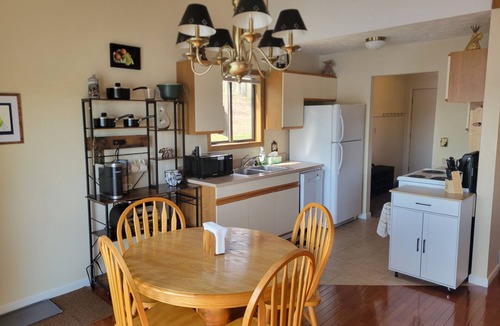 Millersburg Cottage | 3-bedroom lakefront cottage in Ocqueoc with AC