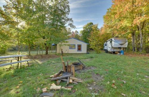 Coldsprings Township House | 400-Acre Outdoor Lodge with Trails and Fireplace