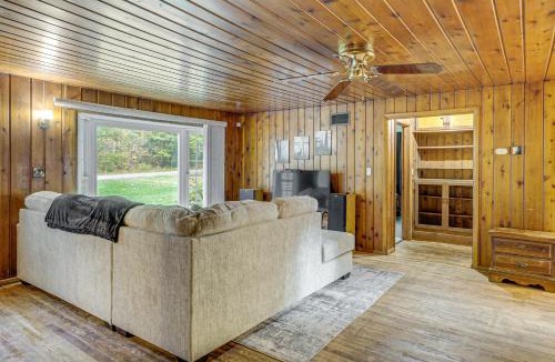 Elcho House | 5 MI to Otter Lake: Home w/Fire Pit & Yard