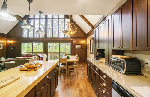 Michaywe House | 5BR Gaylord Cabin | Game Room, Pool & Hot Tub Access