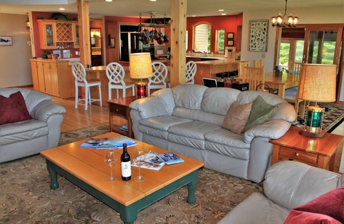 Indian River House | Amazing 6-bedroom, 5K sq. ft, one acre secluded Mullett Lake Beachfront Home