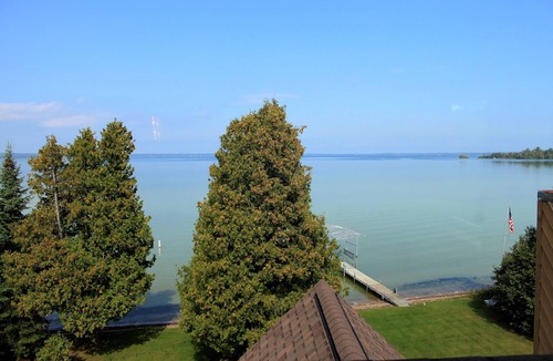 Indian River House | Amazing 6-bedroom, 5K sq. ft, one acre secluded Mullett Lake Beachfront Home
