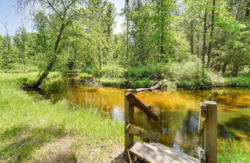 Baldwin Apartment | Angler Friendly! Pere Marquette Riverfront Retreat