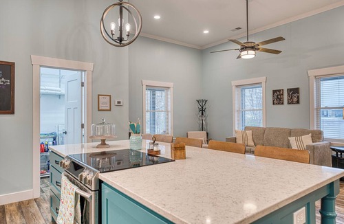 Newburgh House | Barn in the Burgh — Barndominium Sleeps 12 · Game Room + Event Space