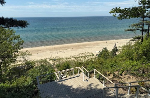 Grand Haven House | Beachfront Lake Michigan Home
