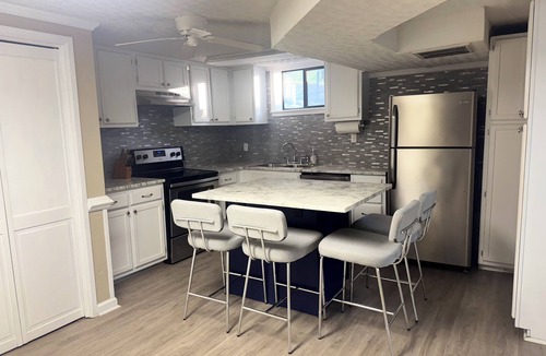 Gilbertsville House | Beautiful home with private boat dock, ramp, & hot tub near The Moors.