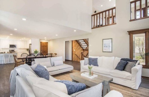 Macatawa House | Blue Anchor Beach Home: Private Beach Access, Large Family Room, Spacious Accommodations