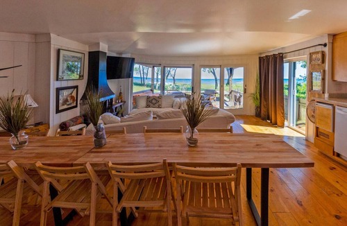 Miller Beach House | Bohemian Luxe Beachfront 8 Bedrooms 6 Bath Hot tub Near Nat'l Park Sleeps 40