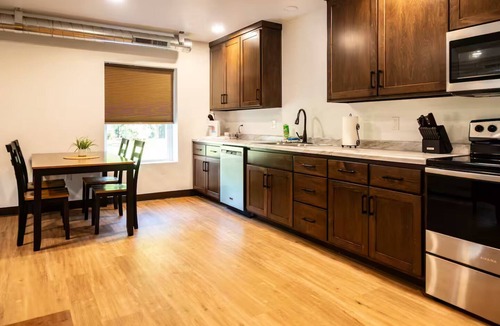 Brillion Apartment | Brillion 2‑Bedroom Suite w/Full Kitchen Near Ariens – Unit #1