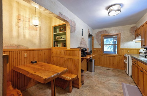Grand View Cottage | Brookside: Cozy Cabin Retreat, Fireplace + ATV/Snowmobile Access + Pets ok