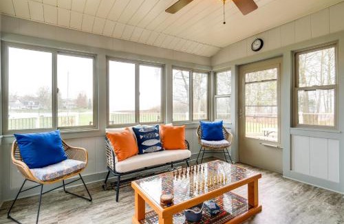 Cadillac House | Cadillac Vacation Rental w/Dock on Lake Mitchell!