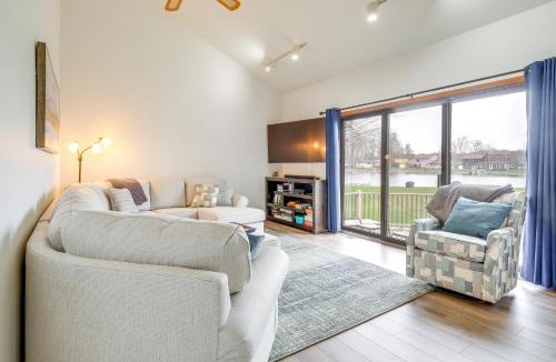 Cadillac House | Cadillac Vacation Rental w/Dock on Lake Mitchell!