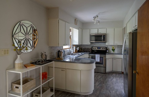 Bridgman House | Charming home on 5 acres of forest with 2 patios, minutes away from town/beach