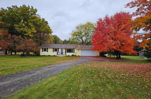 West Branch House | Clear Lake Retreat in West Branch & Game Room