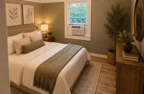Joliet Condo | Cozy 1-bedroom condo in peaceful Joliet with AC