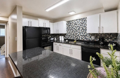 Palatine Condo | Cozy King bedroom + queen daybed near Arlington Heights