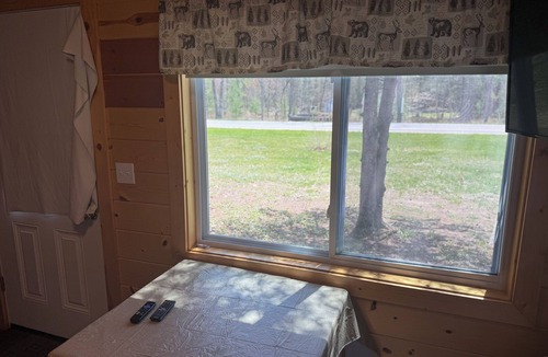Manistee Cabin | Cozy Manistee Cabin Walk to Udell Hills Trailhead Near NCT & Manistee River