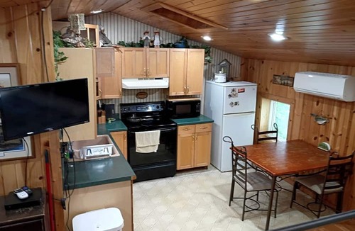 Fremont Cabin | Cozy Riverside Cabin Rental with Fishing Access on Wolf River, Wisconsin
