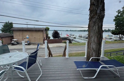 Crystal Cabin | Crystal Lake Cabin - Private Dock & Lakefront. Beautiful views from front porch