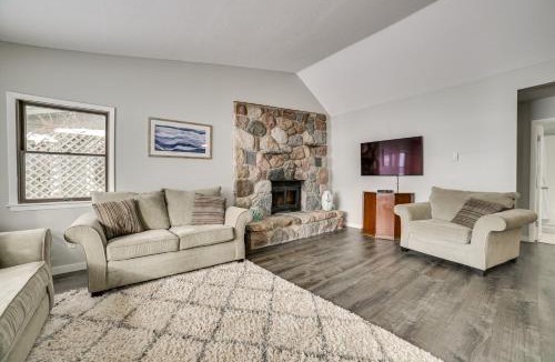 Cadillac House | Dock & Views: Lake Mitchell Home in Cadillac!