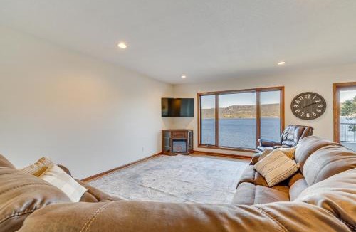 Wabasha House | Dock & Views: Waterfront Home in Wabasha!