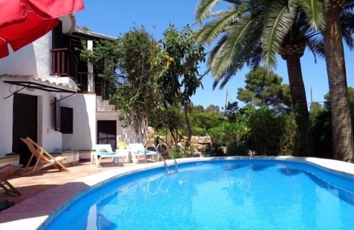 Capdepera Ski Chalet | Dreamy chalet under palm trees, sea view, private pool, near bay