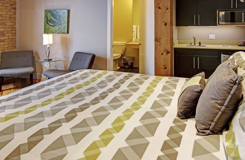 Saugatuck Hotel | Experience luxury in the Torino Suite, a cozy 1-bedroom escape in charming Saugatuck.