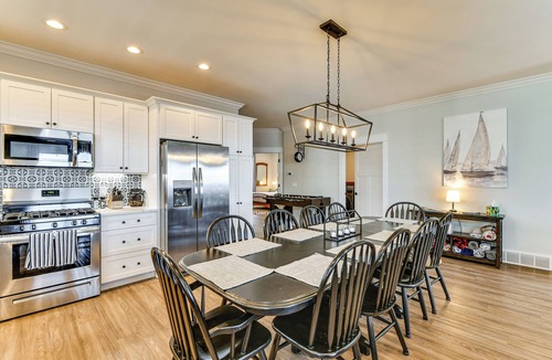 Houghton Lake House | Families Welcome! Houghton Lake Escape w/Foosball