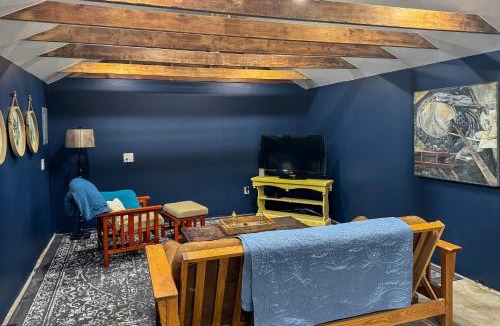Ludington House | Game Room, Fire Pit! Family Home By Lake Michigan