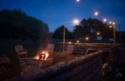 Ludington House | Game Room, Fire Pit! Family Home By Lake Michigan