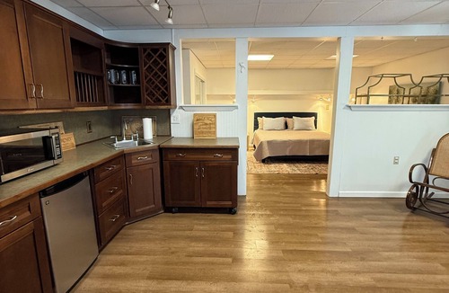 Charlevoix House | Gather. Unwind. Huge. Hot Tub. Game Rm! <1 mile from Lk MI, ADA & kid friendly!