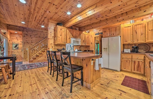 Michaywe Cabin | Gaylord Cabin with Game Room, Fire Pit and Decks
